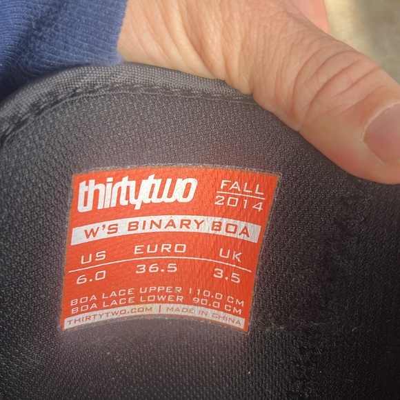 Thirtytwo snowboard boots BOA system, barely used - Picture 3 of 4